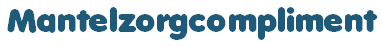 Mantelzorg compliment